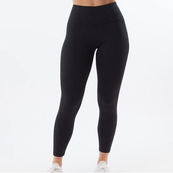 Alphalete Pulse Surge Leggings High Waisted Athletic Black Size Small Athleisure - Picture 4 of 10